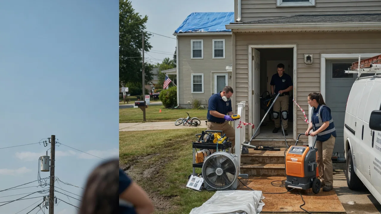 Water Damage Repair in Baylis, IL near me